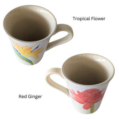 Tropical Flowers Mug