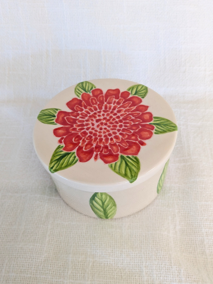 Tropical Flower Treasure Box