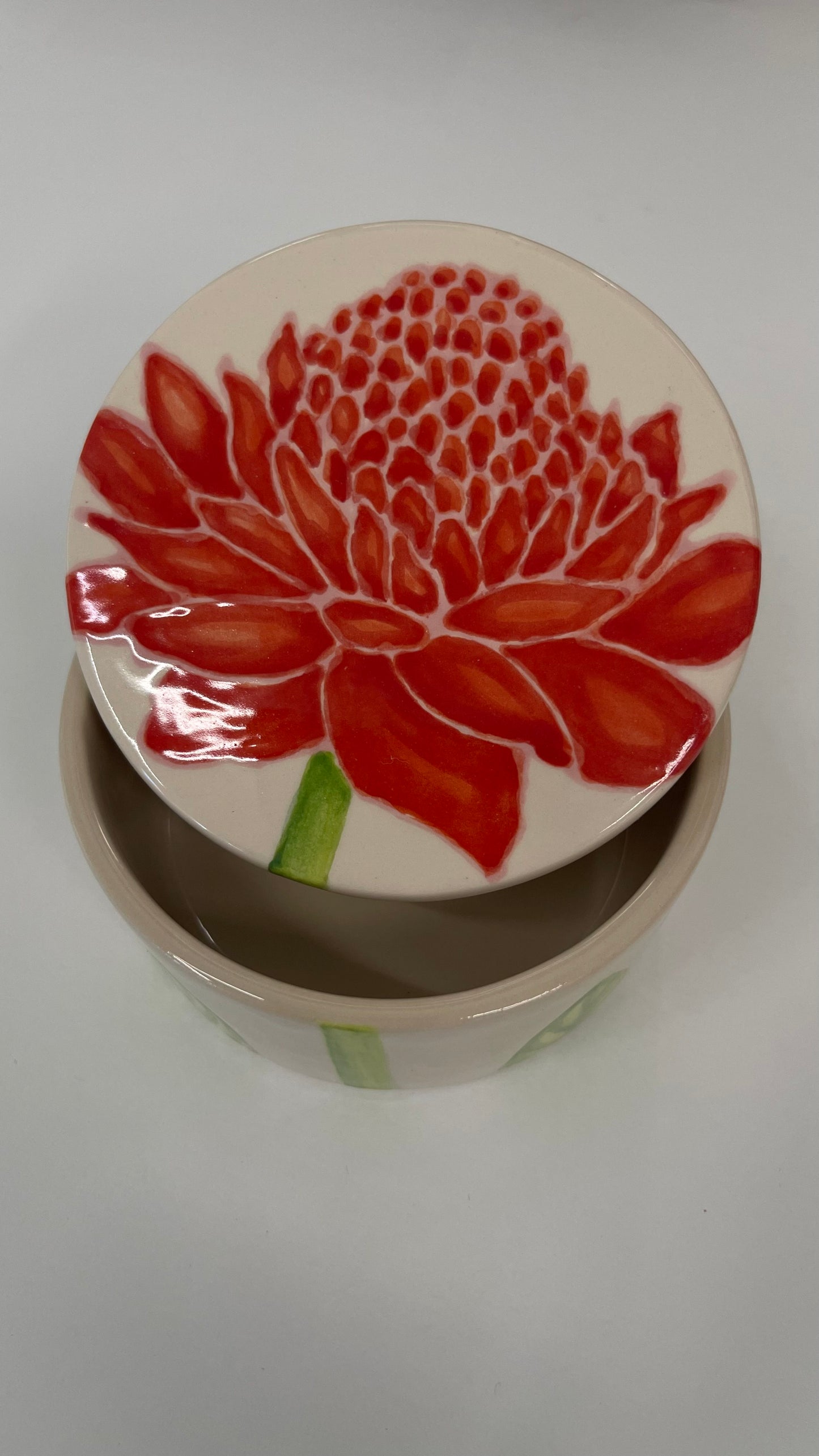 Tropical Flower Treasure Box