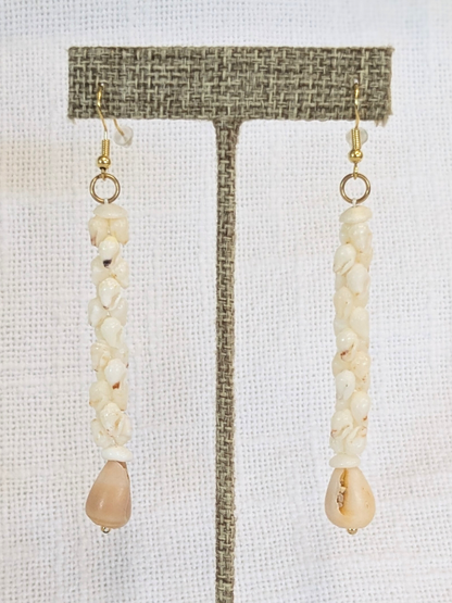 2.25" Momi w/cone shell earring