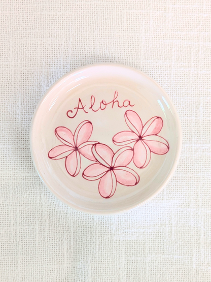 Trinket Dish Plumeria