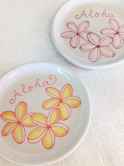 Trinket Dish Plumeria