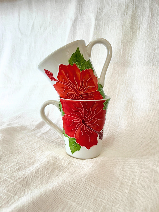 Flare Mug Hibiscus