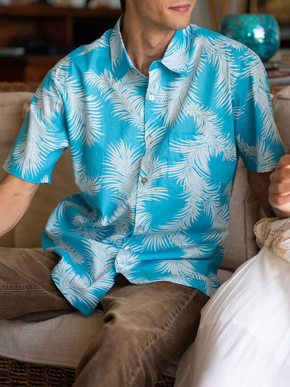 Men's Leaves Hawaiian Shirt