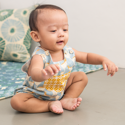 Cotton Romper | Heliconia Alpine