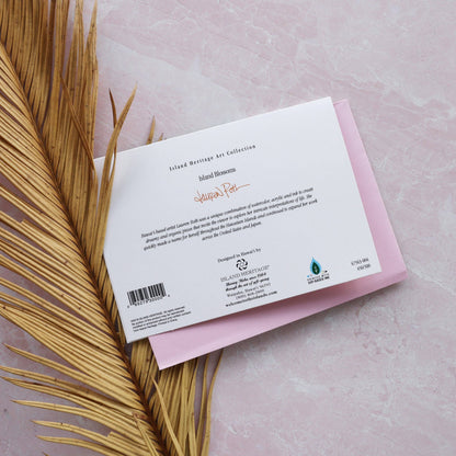 Glitter Floral Card
