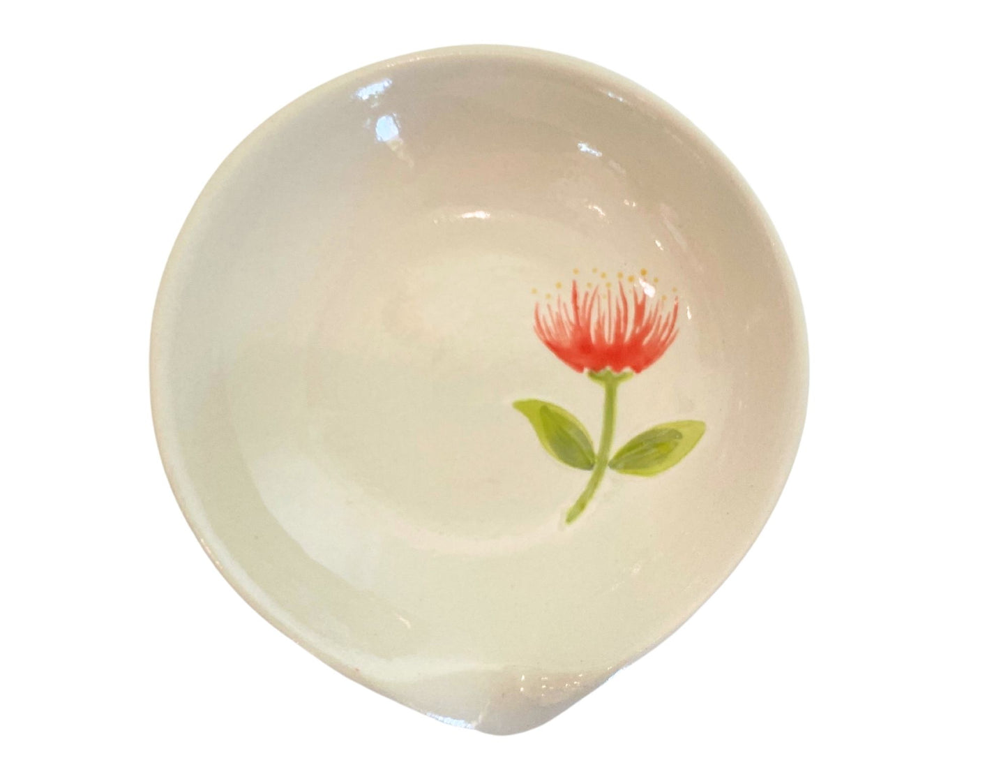 Round Spoon Rest Ohia Lehua