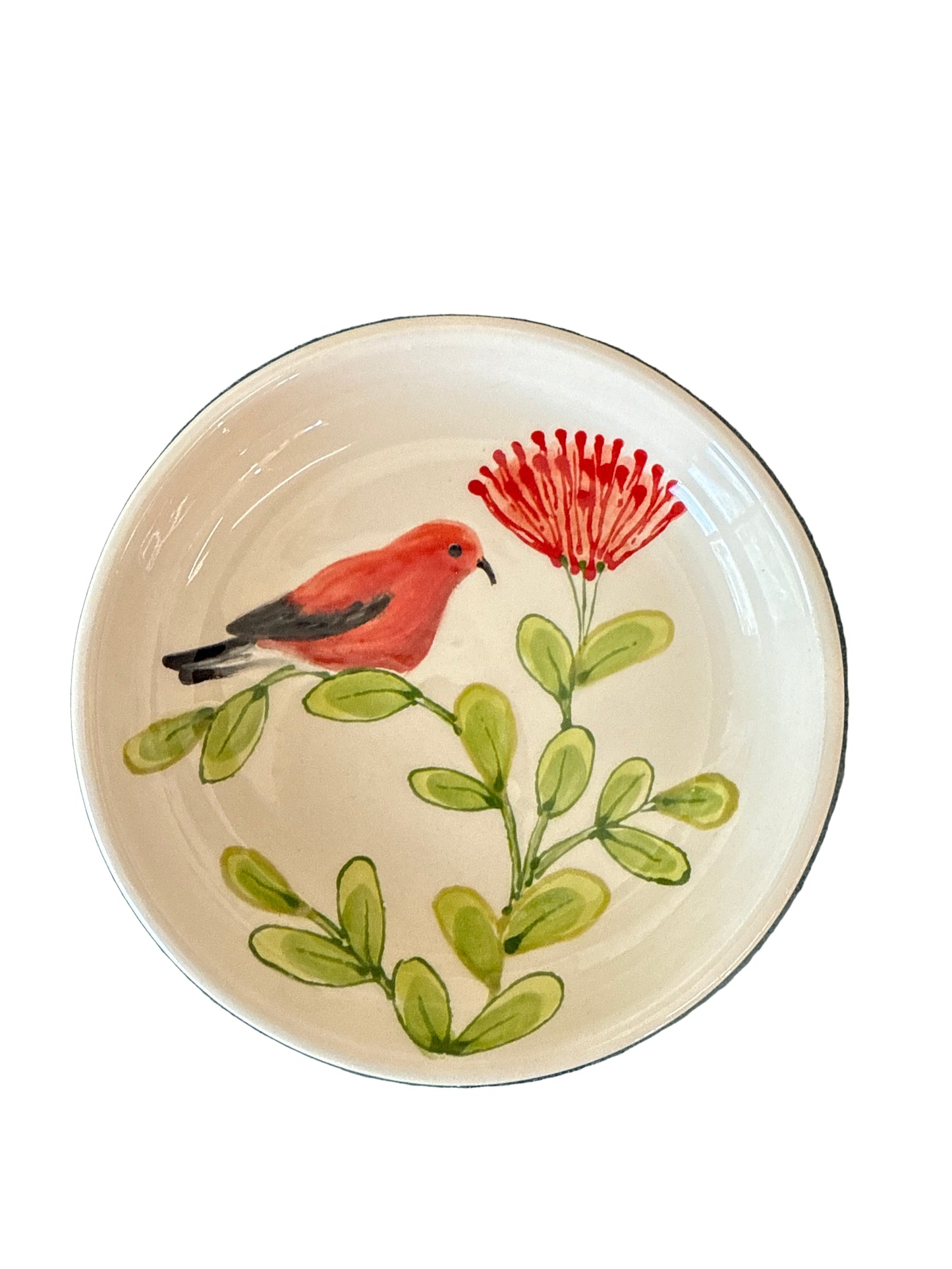 'Ōhi'a Lehua and ʻApapane Trinket Dish