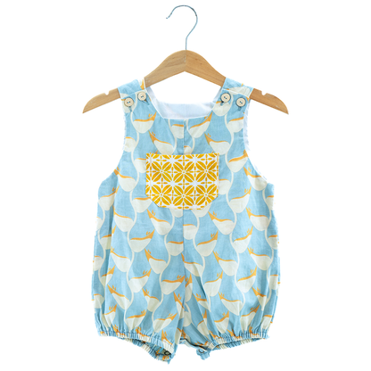 Cotton Romper | Heliconia Alpine