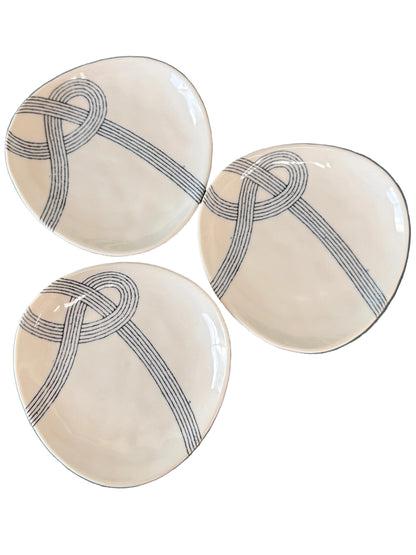 Mini Ceramic Japanese Plate
