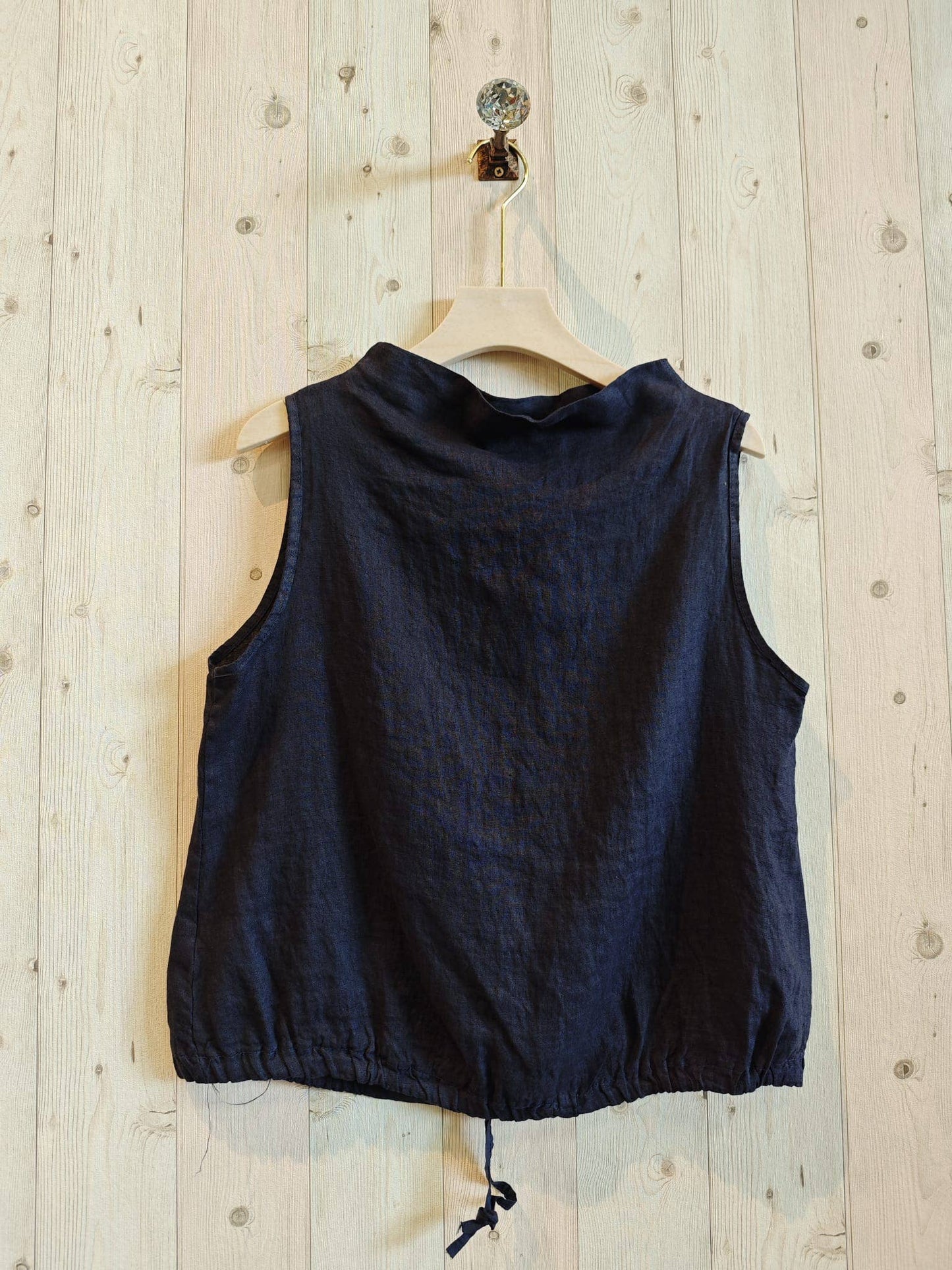 REF 5189 SLEEVELESS BLOUSE 100% LINEN