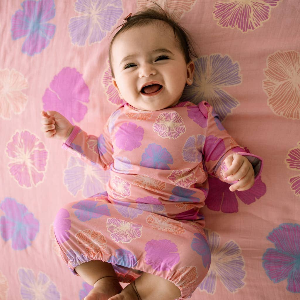 Seaflower Bamboo Layette Gown