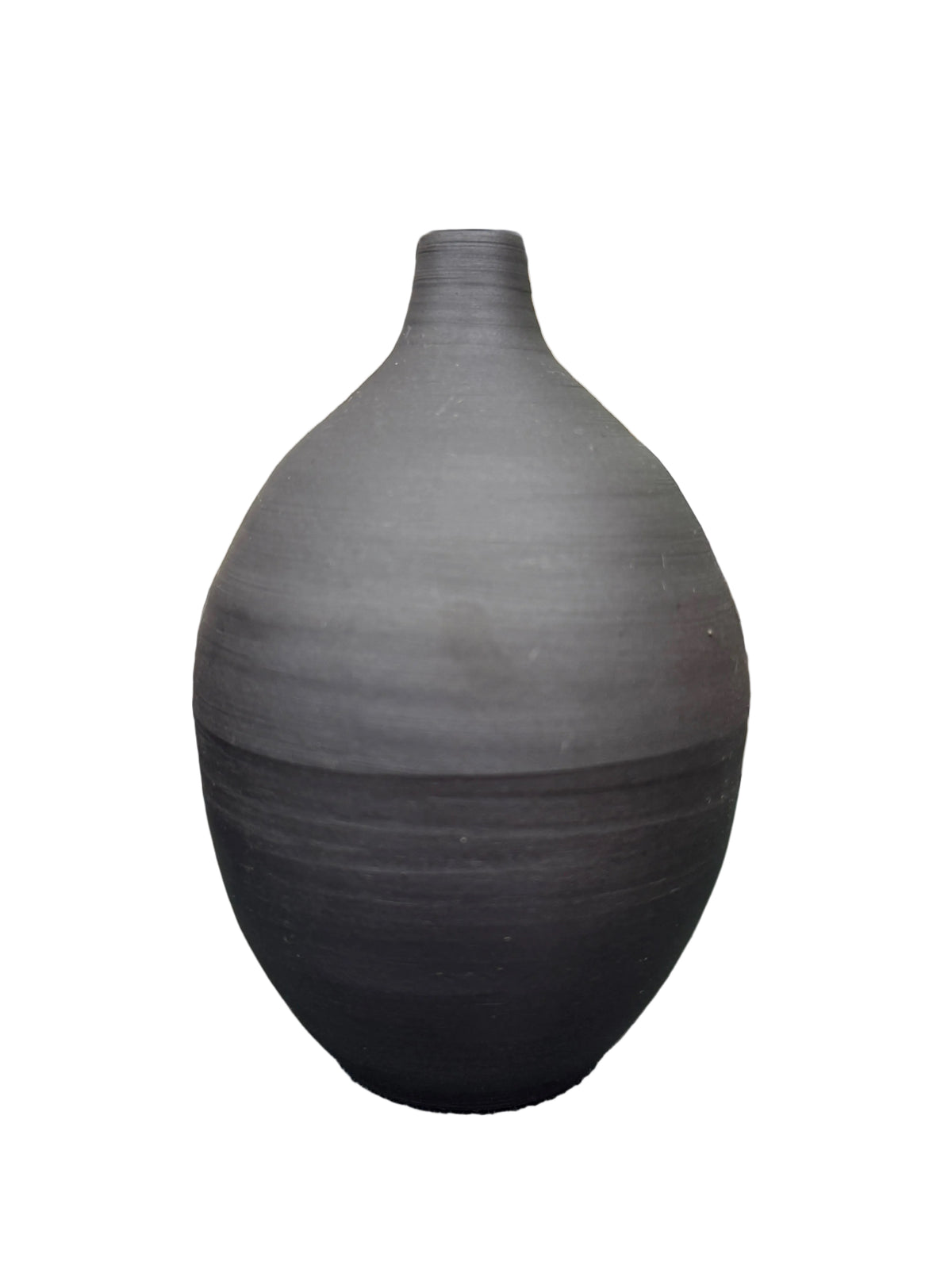 Handmade Ceramic Black Vase