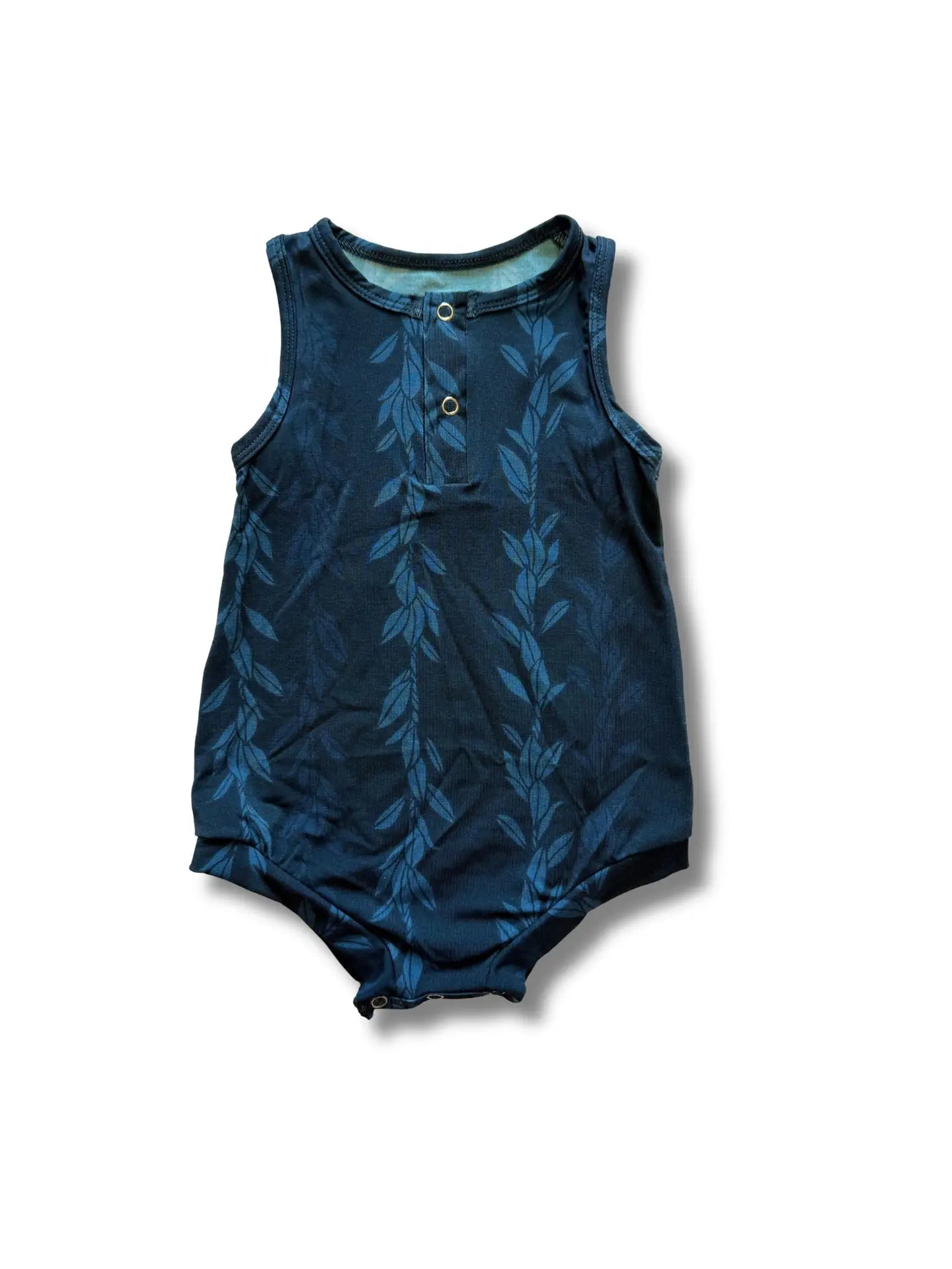 Blue Maile Strands Tank Bamboo Tank Romper