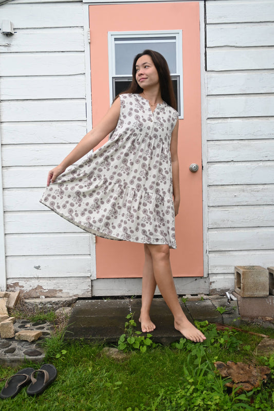 Women's Babydoll Dress in Opihi Ohana