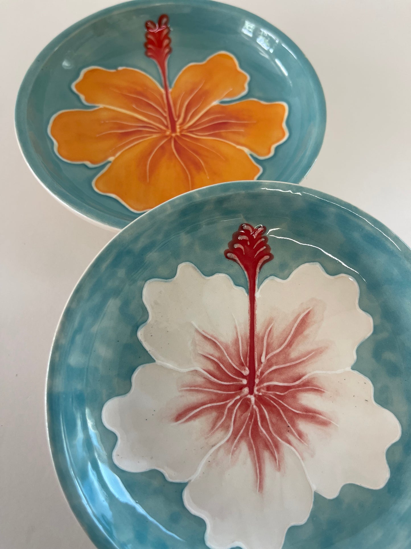 Trinket Dish Hibiscus