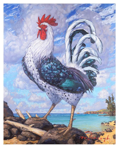 WM Roosters Art Print 11x14 Assorted