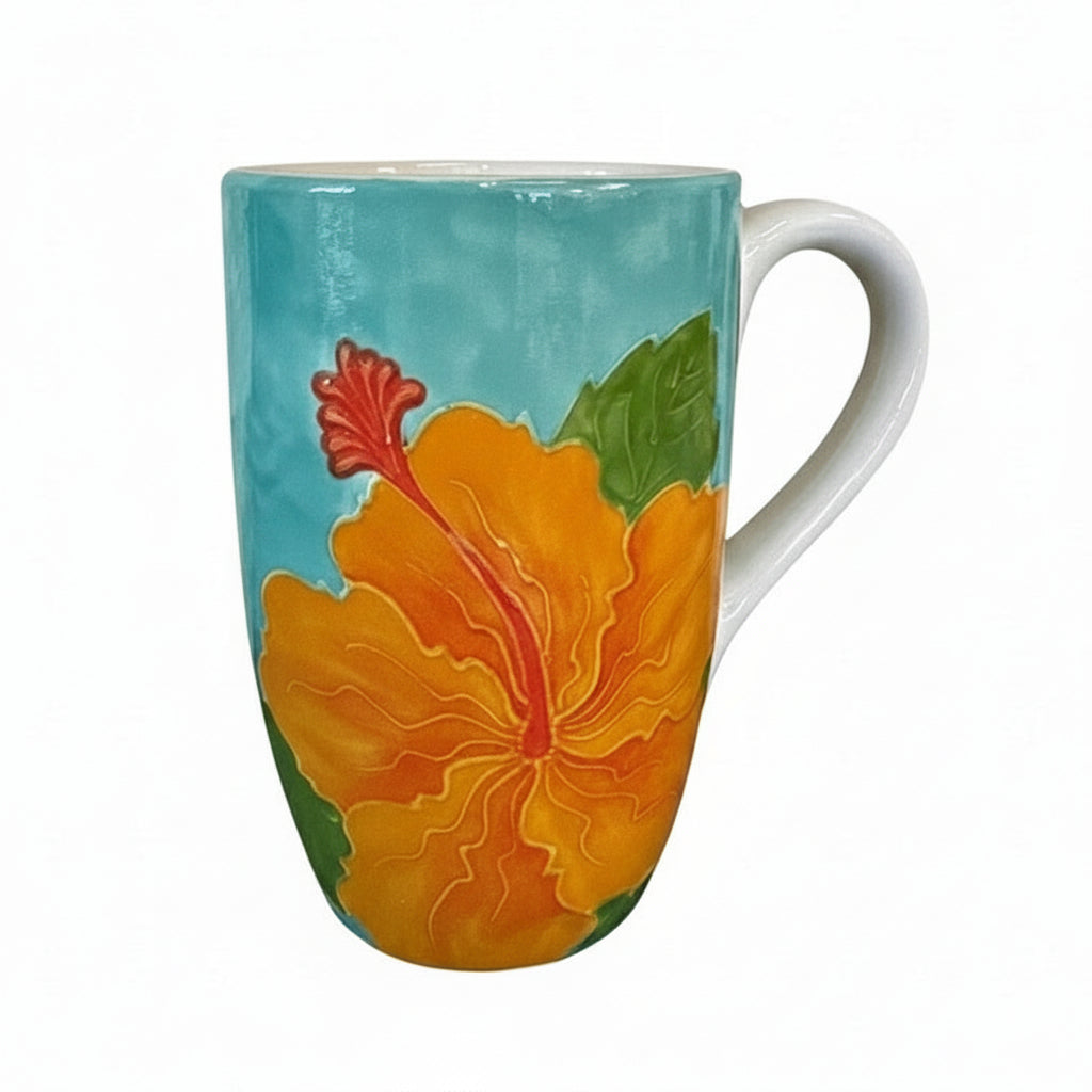 Hibiscus Beer Mug