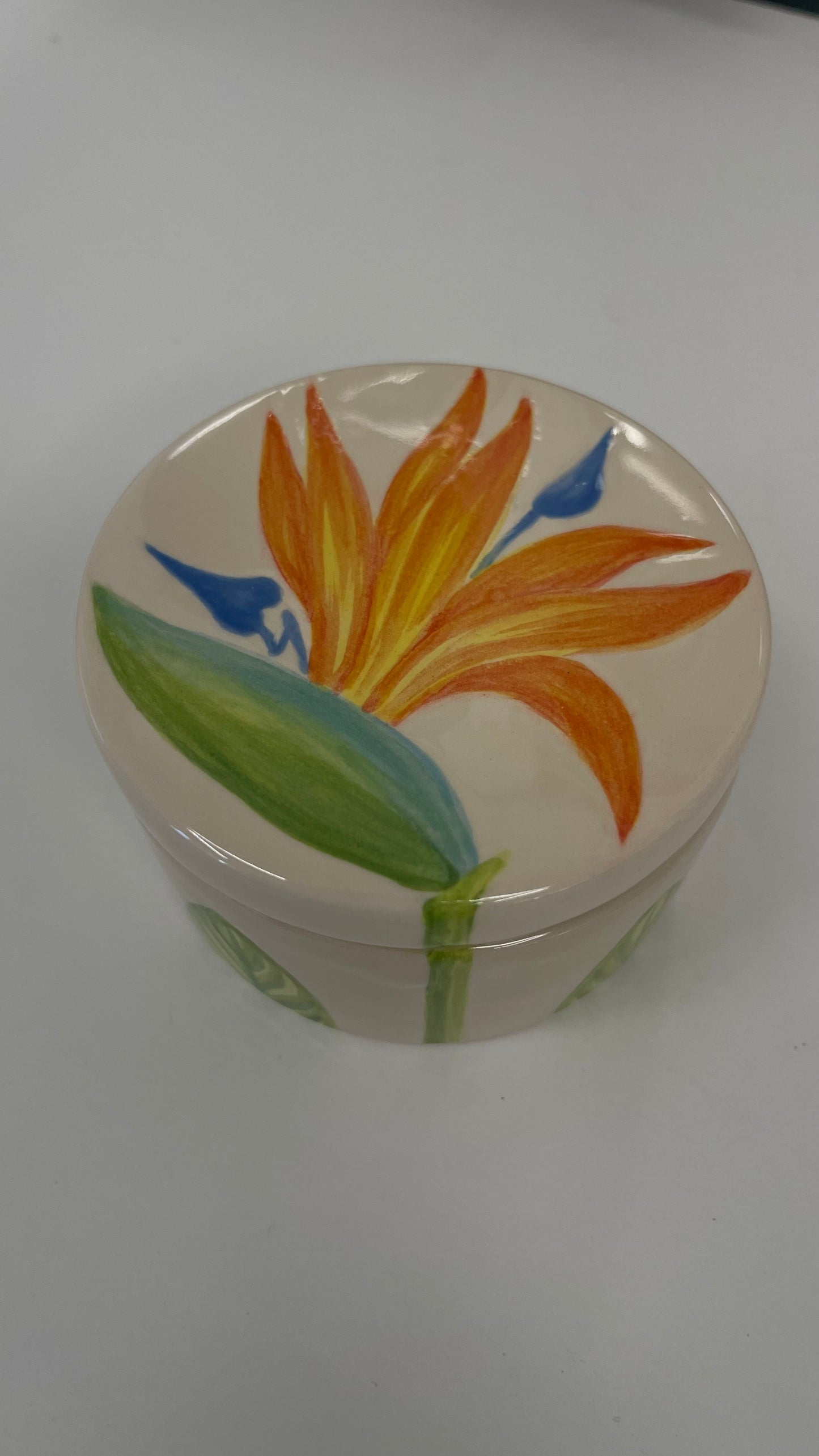 Tropical Flower Treasure Box