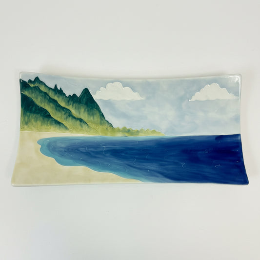 Bali Hai Rectangular Swoop Sushi Platter