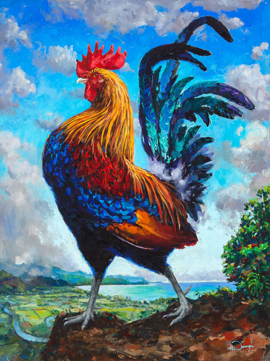 WM Roosters Art Print 11x14 Assorted