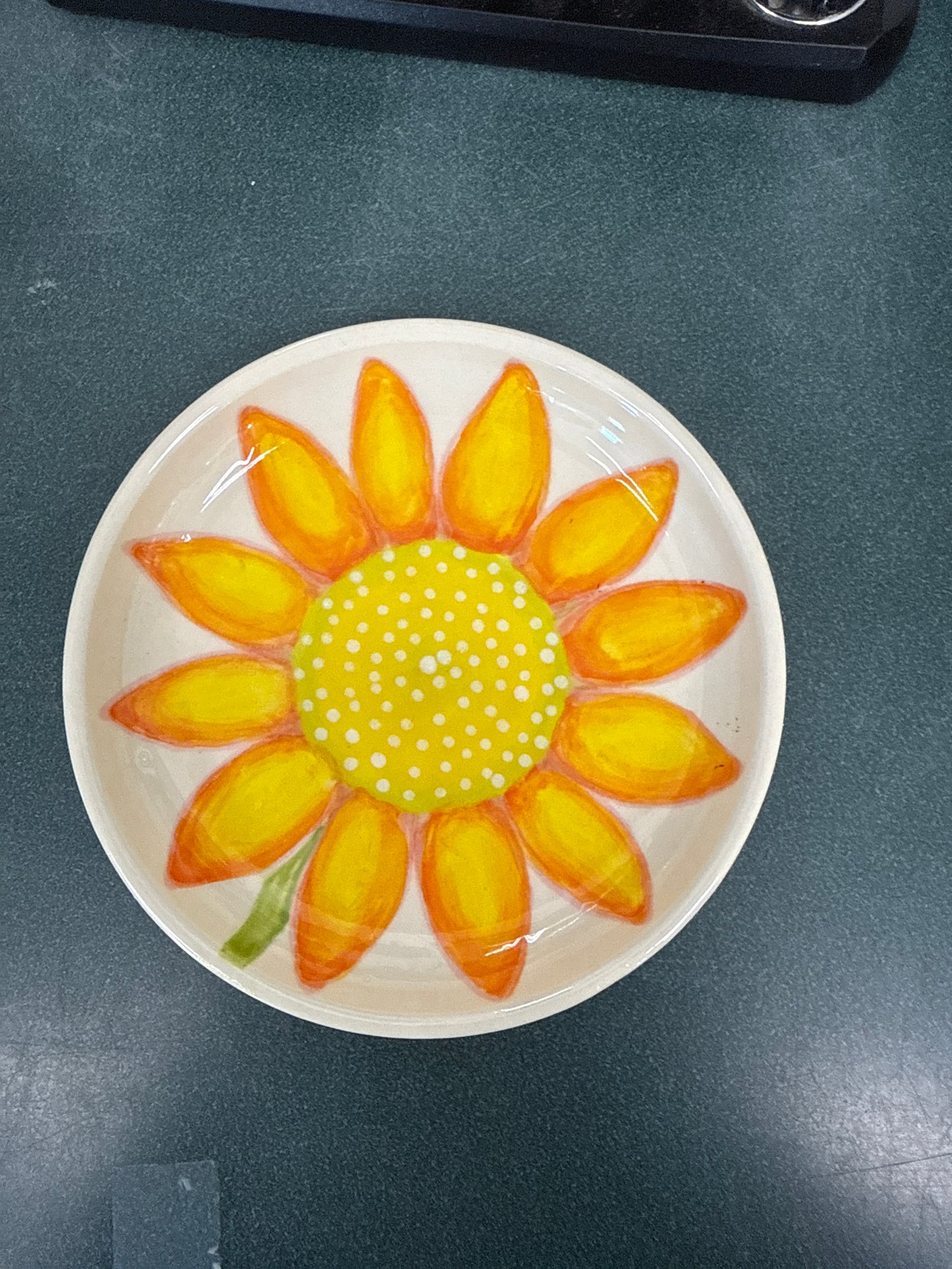 Tropical Flower Trinket Dish