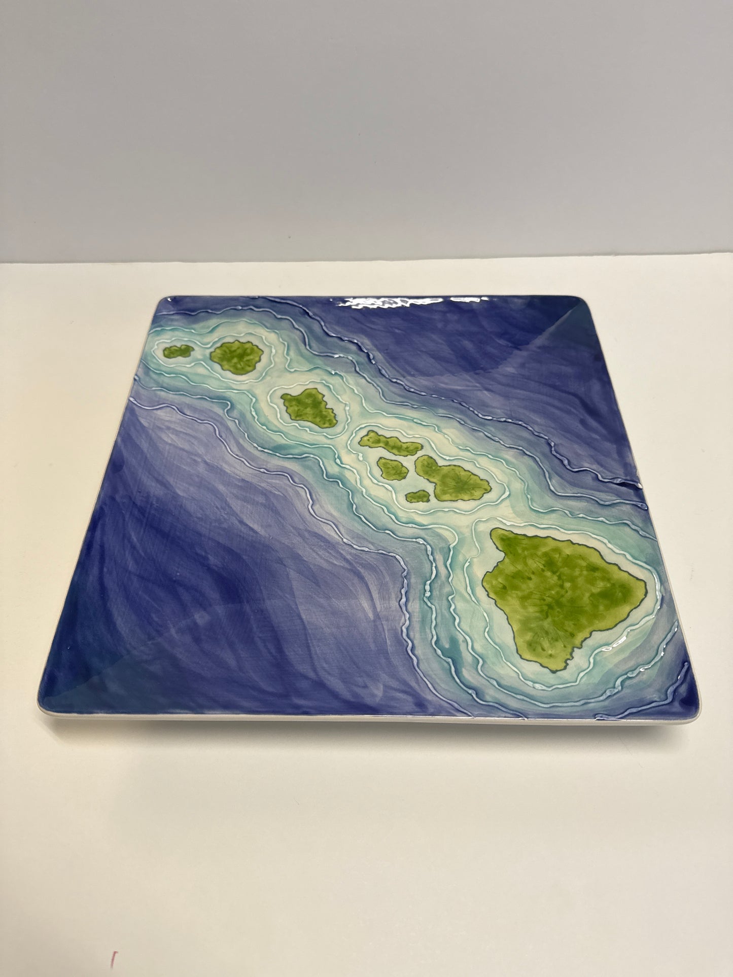 Square Charger Plate Island Chain
