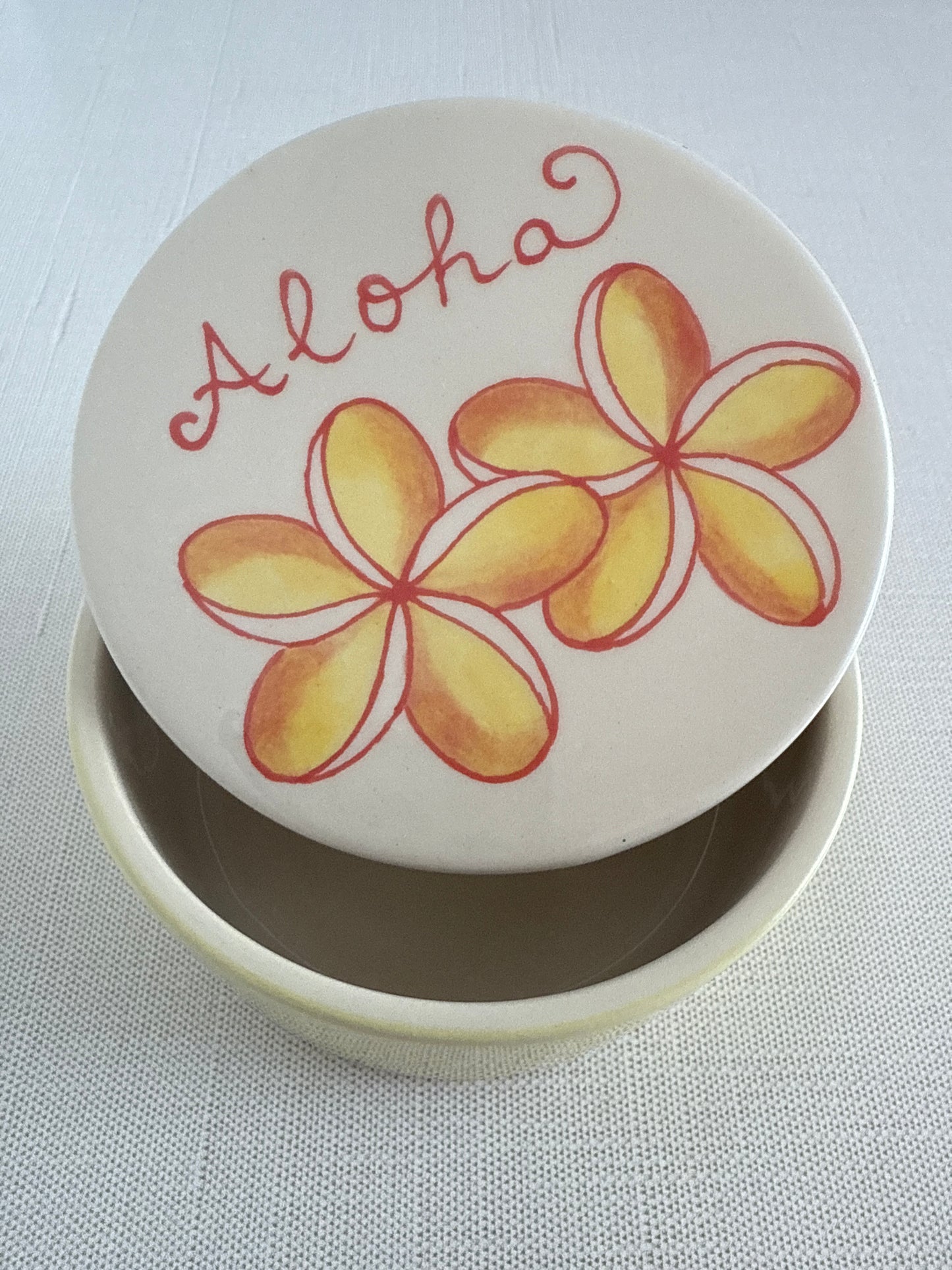 Plumeria Treasure Box