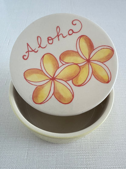 Plumeria Treasure Box