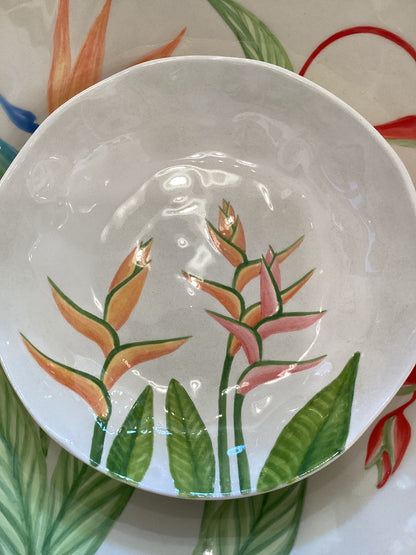 Cottage Bowls Tropical Flower