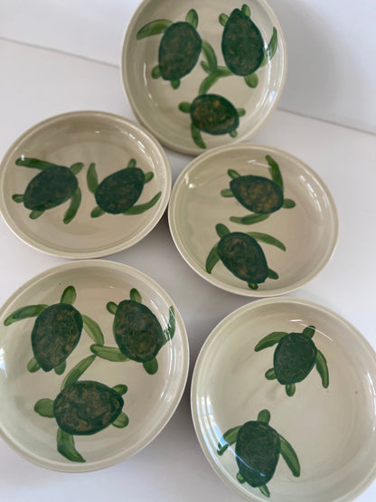 Trinket Dish- Celadon Turtle