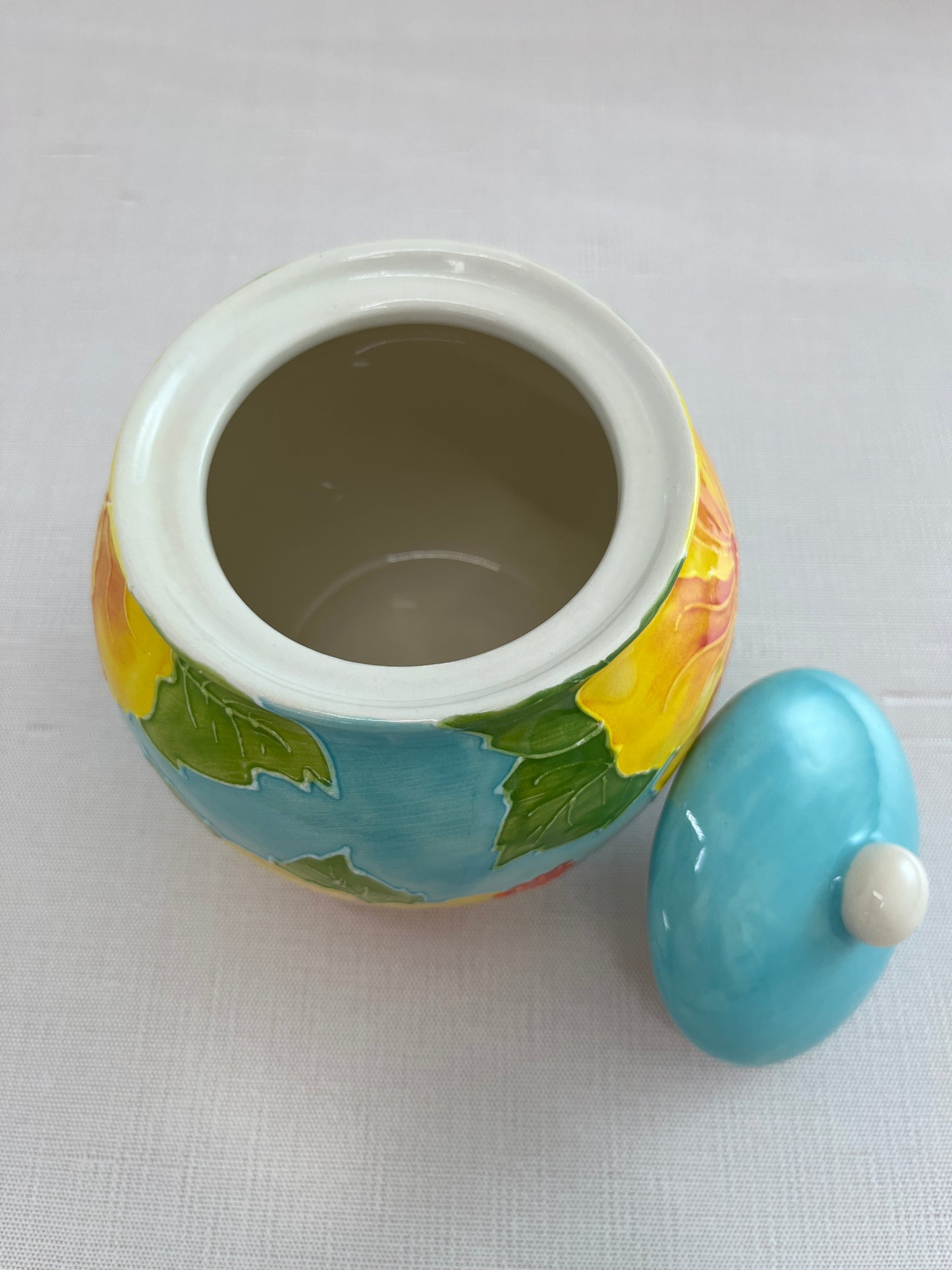 Hibiscus Traditional Sugar Pot