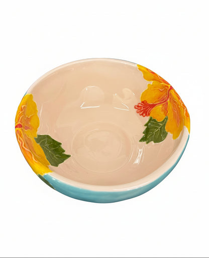 Hibiscus Cereal Bowl