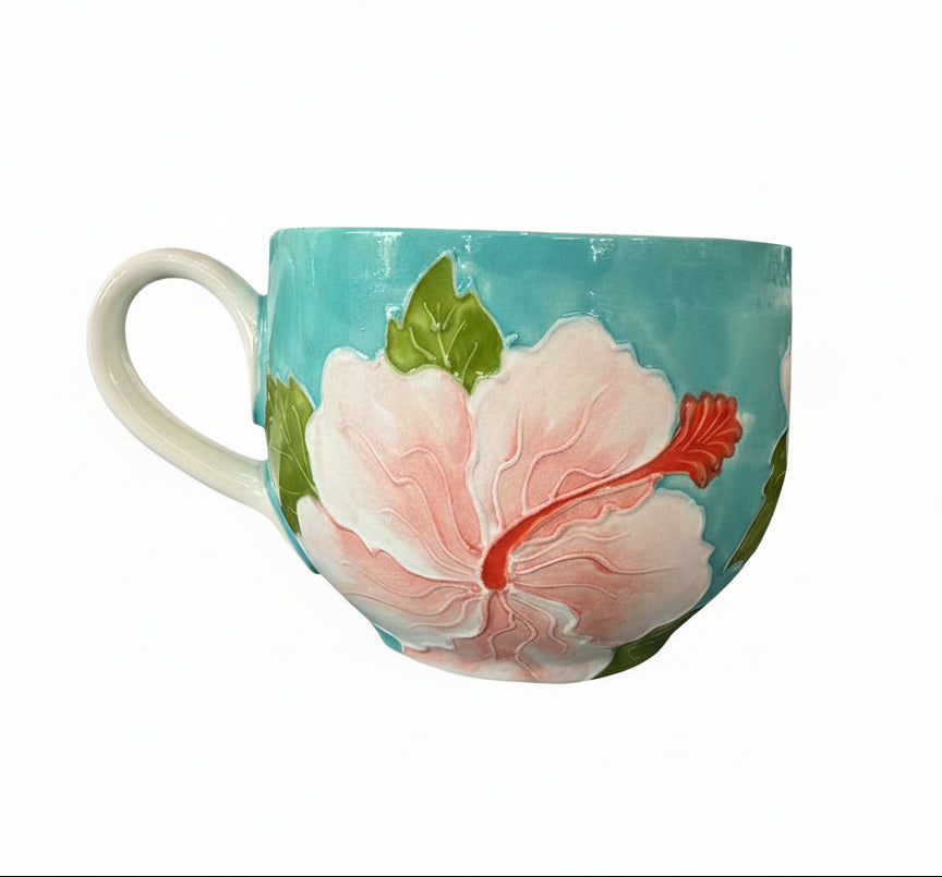 Hibiscus Jumbo Mug