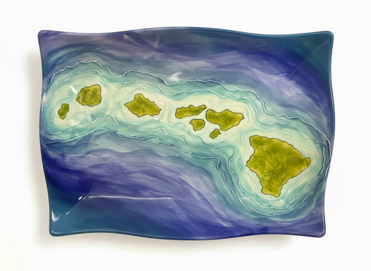 Island Chain Flare Sushi Medium Plate