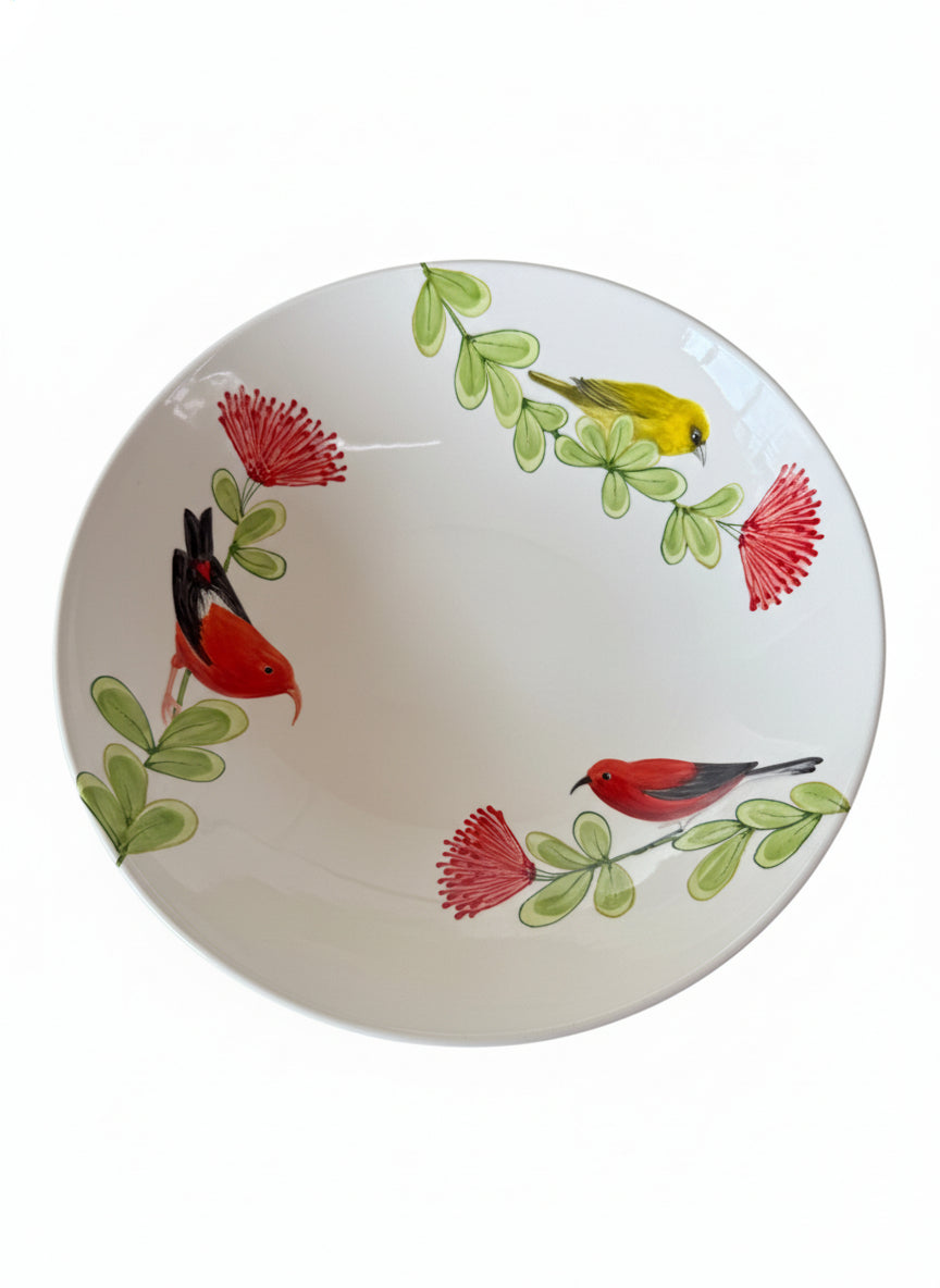 Kaua'i Birds Everyday Serving Bowl