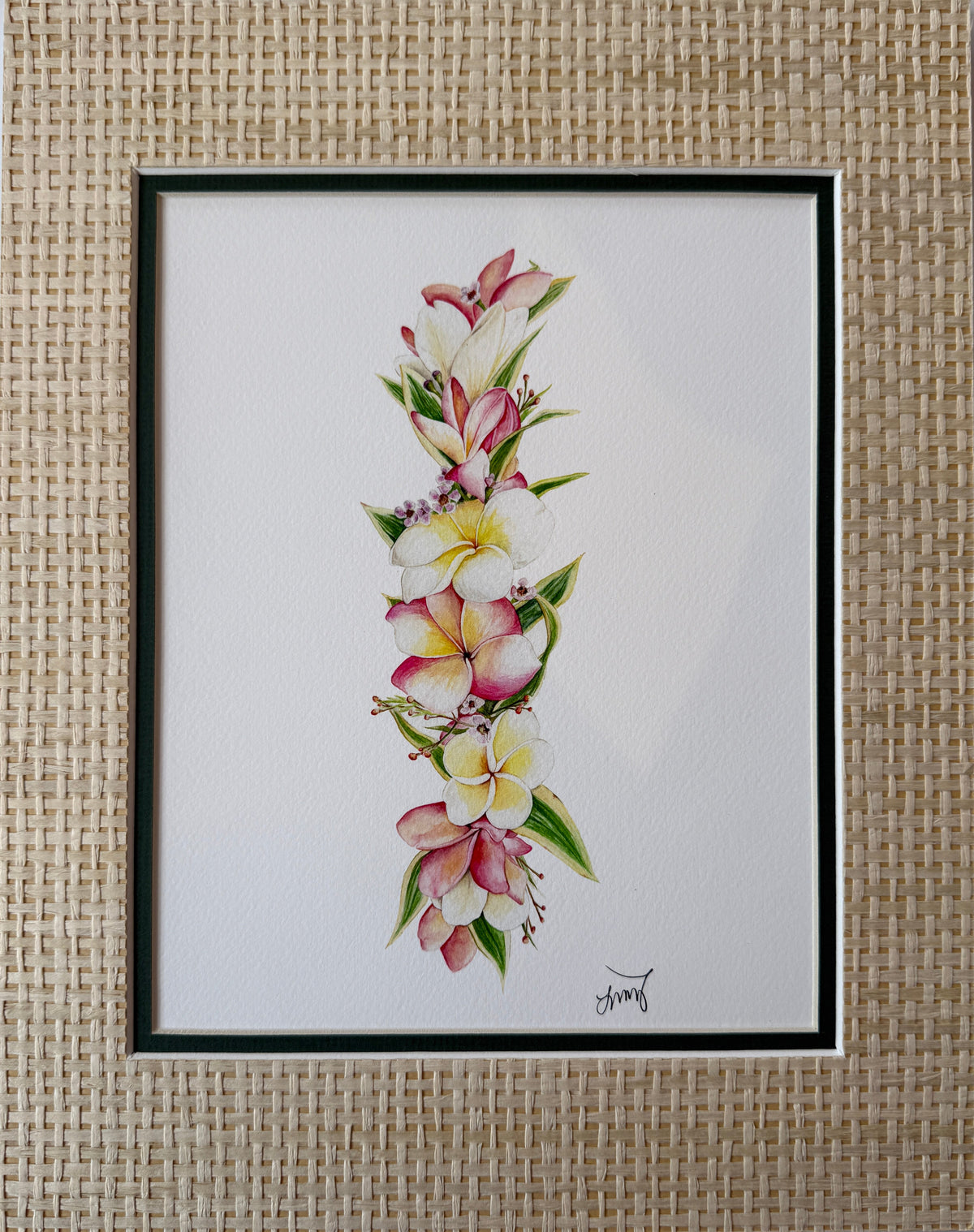 Plumeria Lei Po' o
