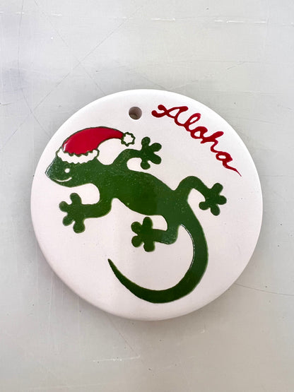 Assorted Screen Printed Round Ornaments