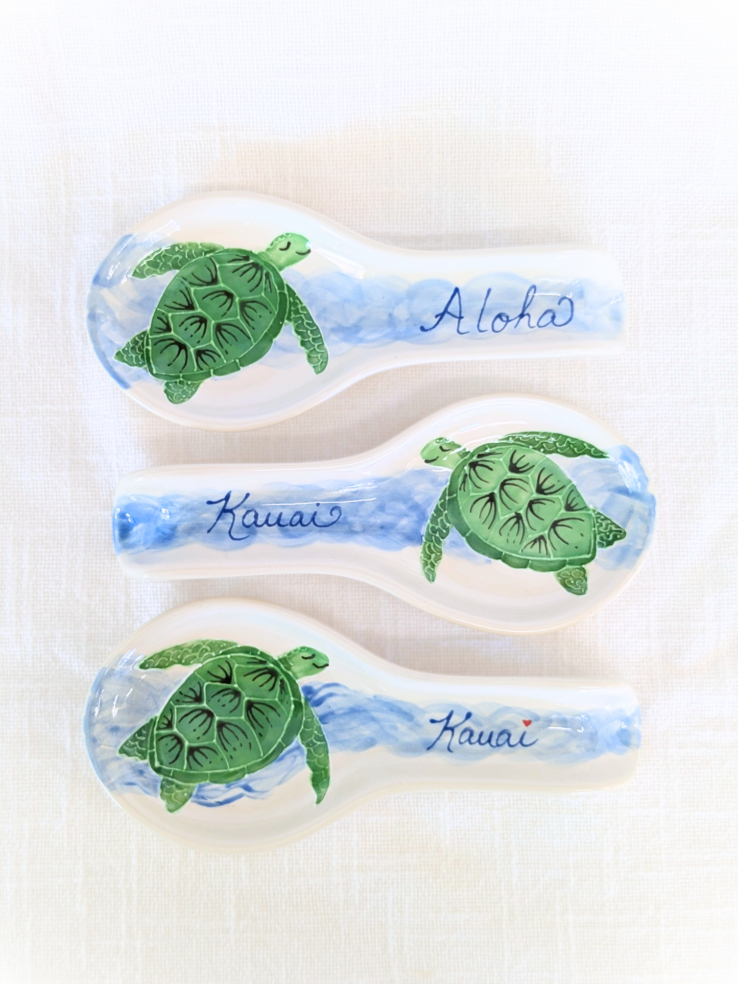 Spoon Rest Ocean Honu