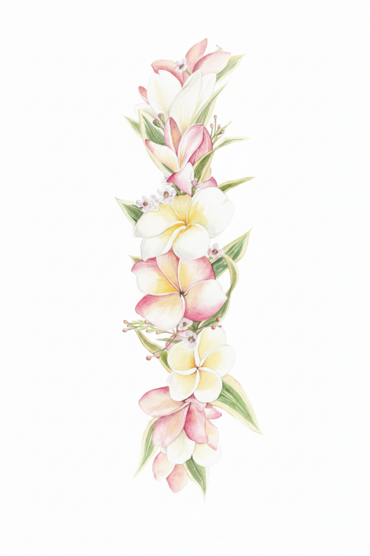 Plumeria Lei Po' o