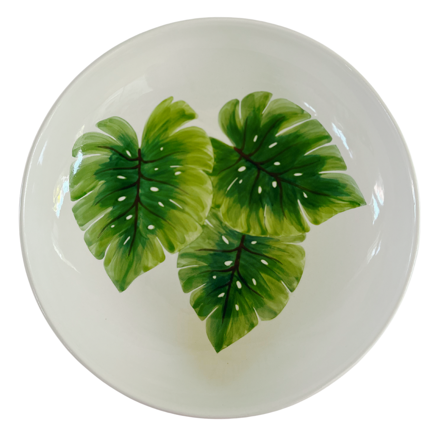 monstera noodles Monstera Pasta Bowl – Banana Patch Studio