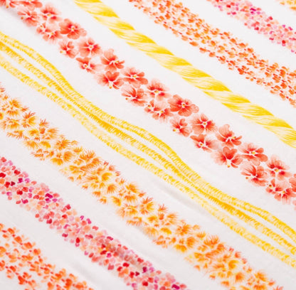 Lei Alaula ʻUlaʻula Kapa Moe - Hawaiian Bamboo Swaddle