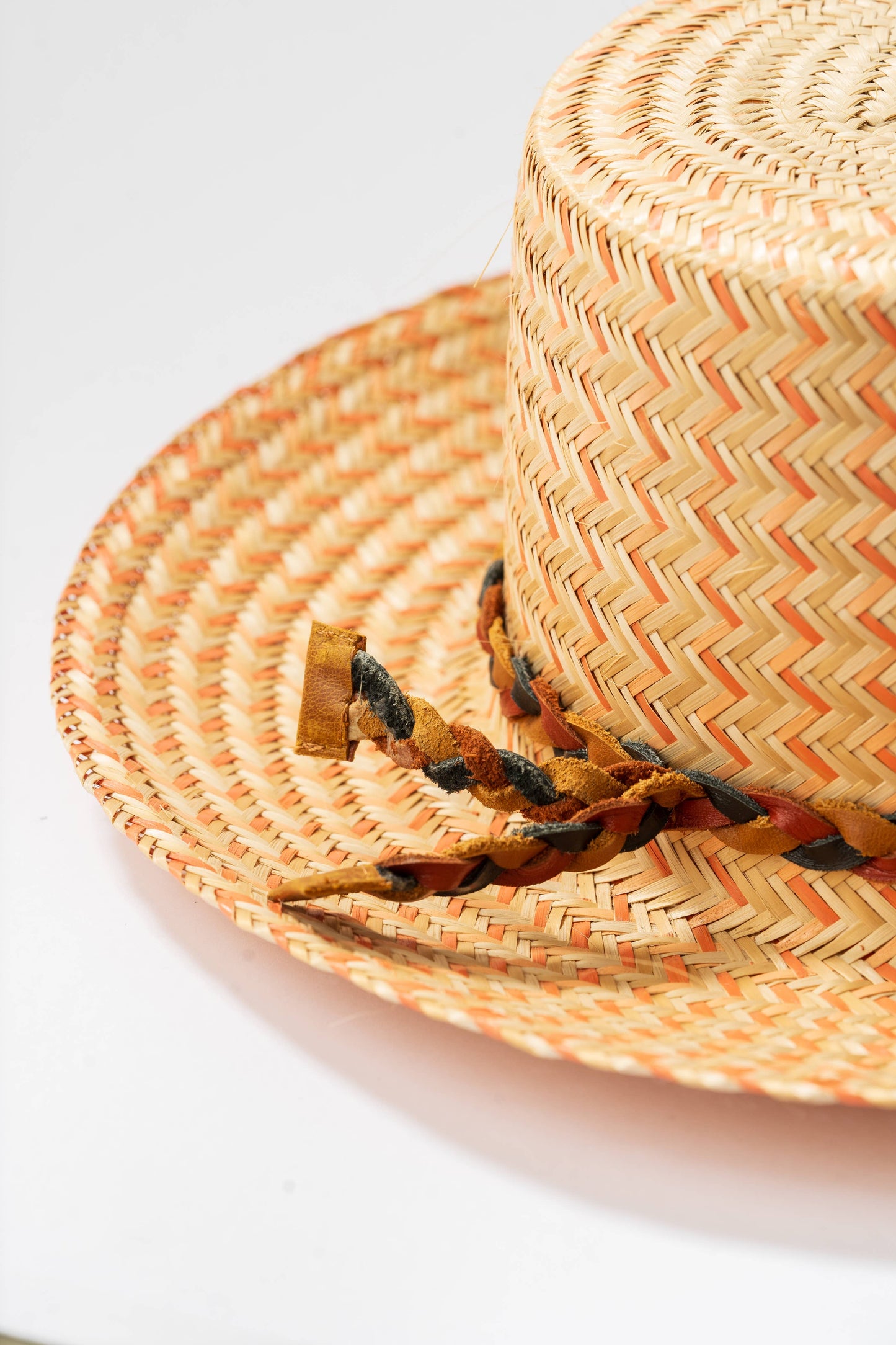Hat - Woven Palm - Walee Pink - Medium