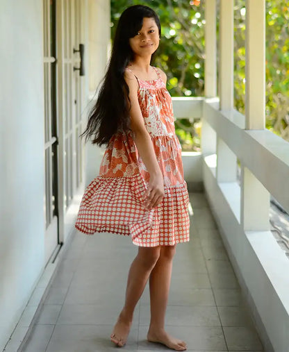 Scrappy Ruffle Girl's Dress | Warm