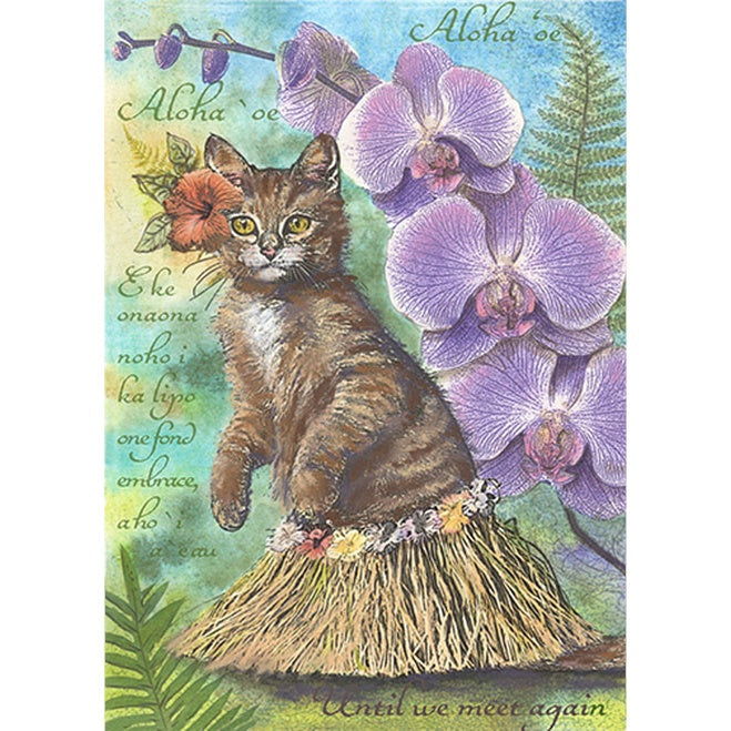 Aloha 'Oe Greeting Card