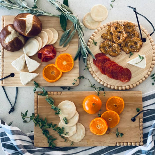 Hand Carved Mason Mini Charcuterie & Serving Boards