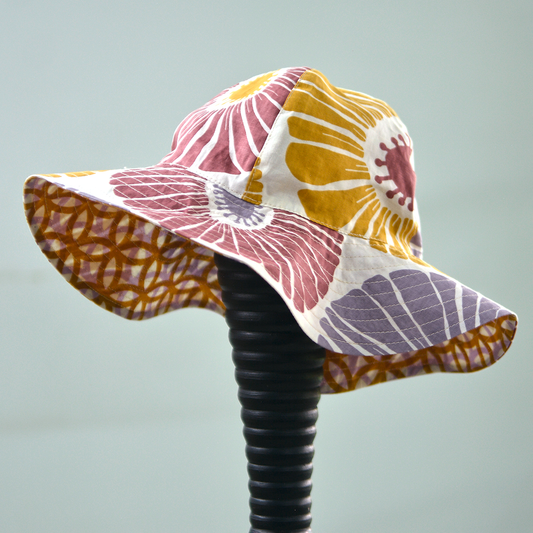 Scrappy Sun Hat | Flowers Mulberry