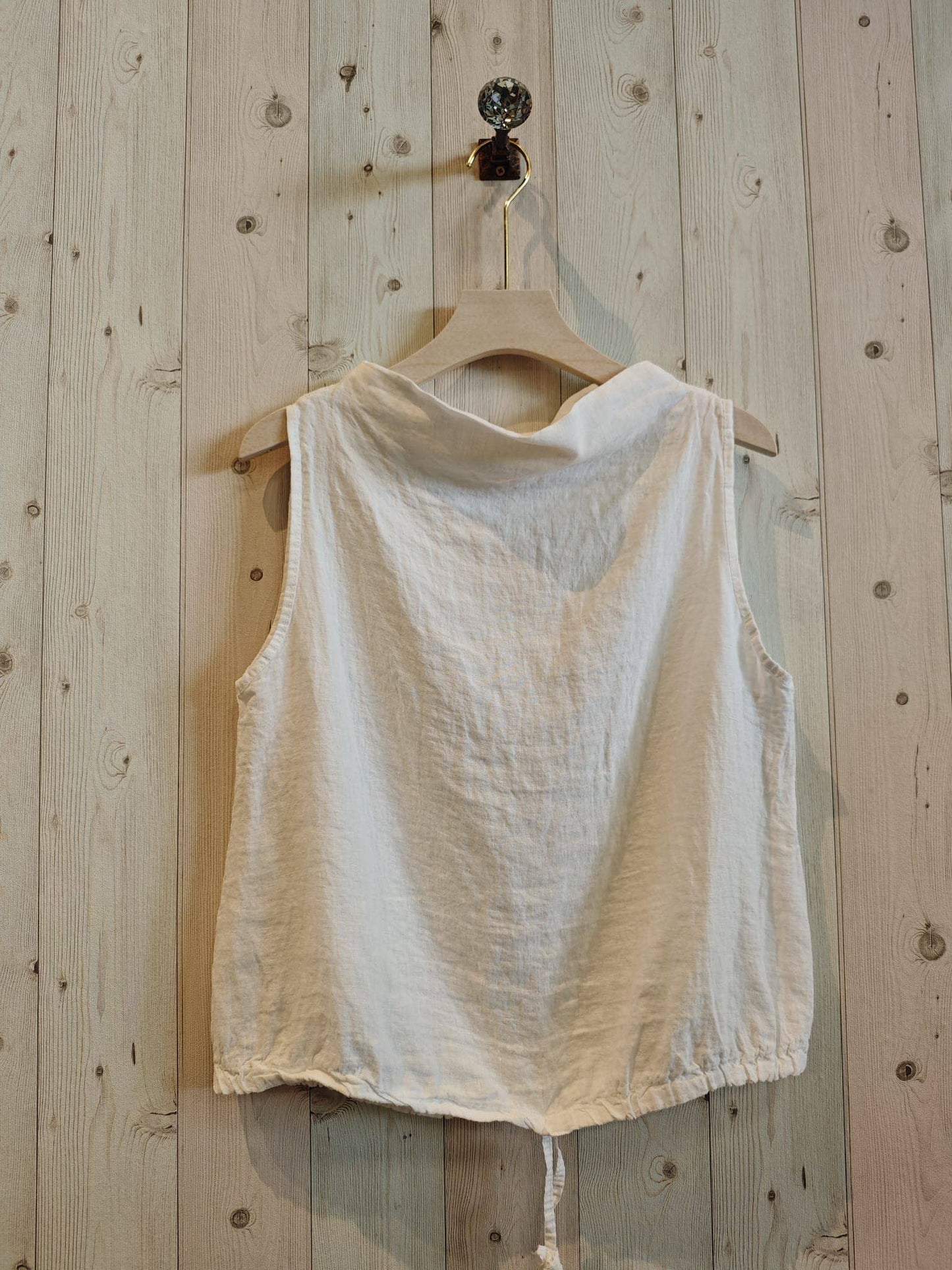 REF 5189 SLEEVELESS BLOUSE 100% LINEN