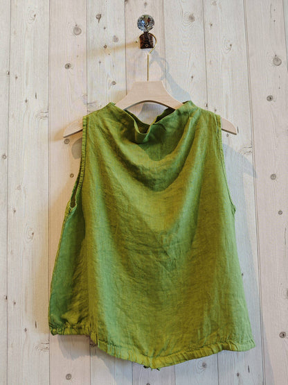 REF 5189 SLEEVELESS BLOUSE 100% LINEN