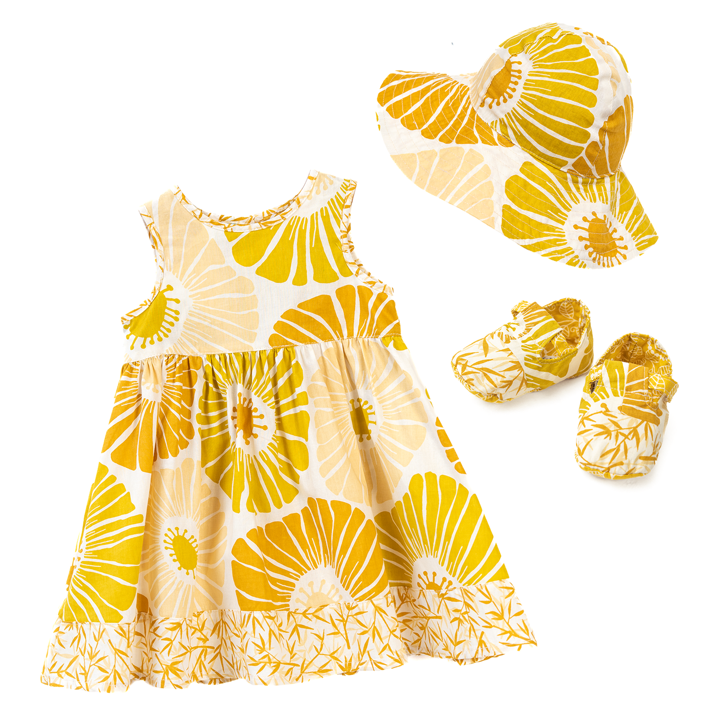 Scrappy Sun Hat | Flowers Sunshine